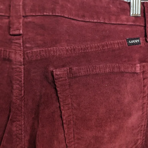 Lucky Brand Women's Ava Skinny Corduroy Pants 29 🍷✨ - Picture 13 of 16
